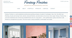 Desktop Screenshot of fantasyfinishes.com